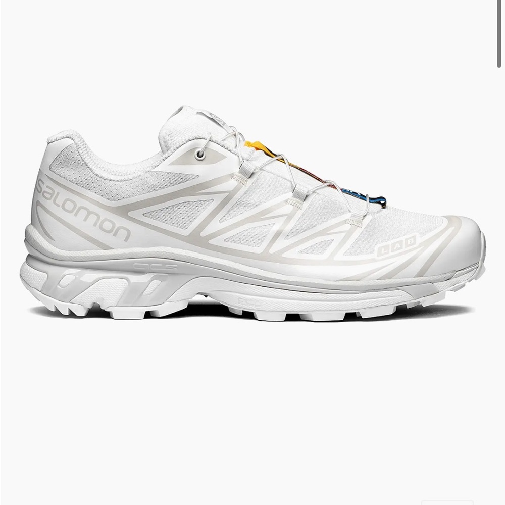 Salomon All-White Performance Trail Shoes
